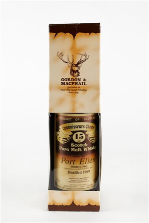 Port Ellen - Gordon & MacPhail (Islay, 1825 - ) , (Elgin, 1895 - ) 
Port Ellen 15 Year Old 1969
40% vol 1 BT 75 cl