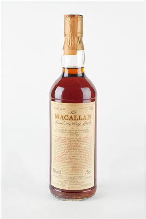 Macallan  
Macallan Anniversary Malt 25 Years Old 1958/59
43% vol 1 BT 75 cl