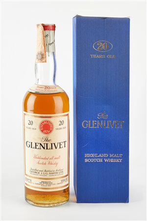 The Glenlivet (Ballindalloch, 1824 - ) 
The Glenlivet 20 Years Old Anni 70/80
45.7% vol 1 BT 75 cl