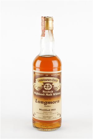 Gordon & MacPhail - Longmorn (Elgin, 1895 - ) , (Longmorn , 1893 - ) 
Longmorn 1955 25 Years Old 1955
40% vol 1 BT 75 cl