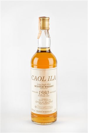 Caol Ila - Gordon & MacPhail (Islay, 1846 - ) , (Elgin, 1895 - ) 
Caol Ila 13 Years Old  1980 1980
40% vol 1 BT 70 cl