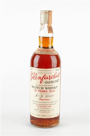 Glenfarclas (Ballindalloch, 1836 - ) 
Glenfarclas 12 Year Old Anni 70
43% vol 1 BT 75 cl