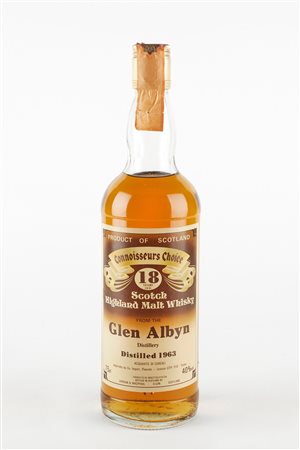 Glen Albyn (Inverness, 1846 - 1983) 
Glen Albyn 18 Years Old 1963 1963
40% vol 1 BT 75 cl