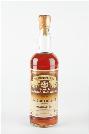 Glendronach - Gordon & MacPhail (Forgue, 1826 - ) , (Elgin, 1895 - ) 
Glendronach 25 Years Old 1955 1955
40% vol 1