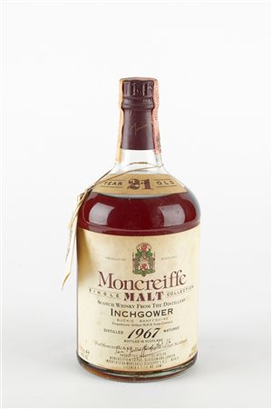 Inchgower - Moncreiffe & Co. (Inchgower, 1871 - ) , (1960 - ) 
Inchgower 21 Year Old 1967 1967
46% vol 1 BT 75 cl