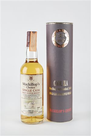 Caol Ila - Mackillop's Choice (Islay, 1846 - ) , (1996 - ) 
Caol Ila 1989 Mackillop's Choice 1989
43% vol 1 BT 70 cl