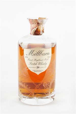 Millburn (Inverness, 1807 - 1989) 
Millburn 20 Year Old Anni 80
40% vol 1 BT 75 cl