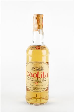 Caol Ila (Islay, 1846 - ) 
Caol Ila 12 Years Old Anni 80
43% vol 1 BT 75 cl