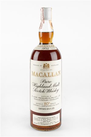 Macallan  
Macallan 1952 80 Proof 1952
45.85% vol 1 BT 75 cl