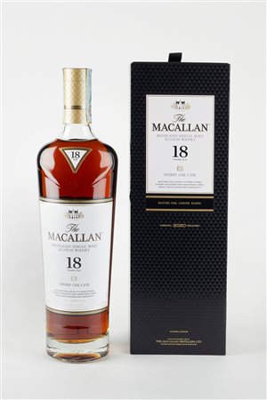 Macallan  
Macallan 18 Year Old Sherry Oak 2020
43% vol 1 BT 70 cl