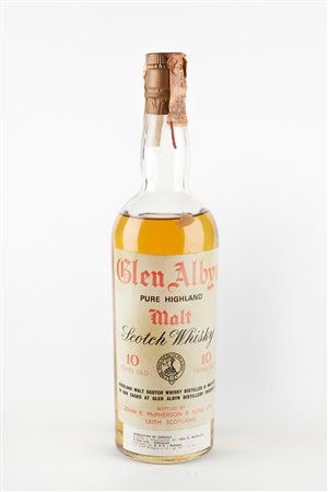 Glen Albyn (Inverness, 1846 - 1983) 
Glen Albyn 10 Year Old Anni 60/70
43% vol 1 BT 75 cl