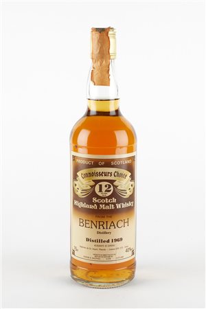 BenRiach - Gordon & MacPhail (1898 - ) , (Elgin, 1895 - ) 
BenRiach 12 Years Old 1969. 1969
40% vol 1 BT 75 cl
