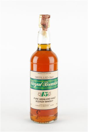 Royal Brackla - Gordon & MacPhail (Nairn, 1812 - ) , (Elgin, 1895 - ) 
Royal Brackla 15 Years Old 1969. 1969
40% vol 1 BT 75 cl