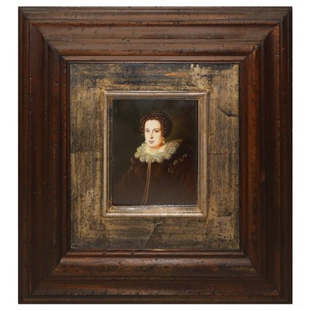 Justus  Sustermans (copia da) (1597 - 1681)  - Ritratto di Claudia De Medici, 19° secolo