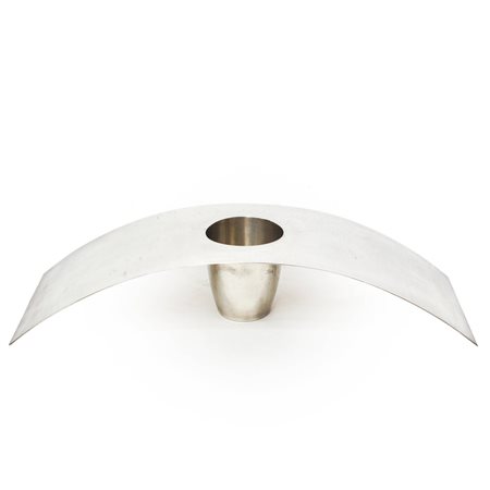 Lino Sabattini per Sabattini - Vaso o candeliere modello Cormorana silver plated