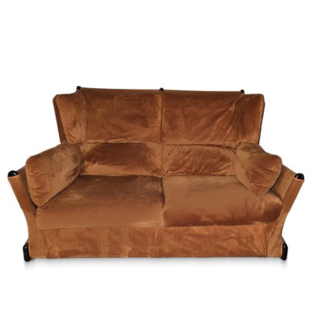 Piero Martini Per Cassina - Divano mod. Viola d'amore marrone