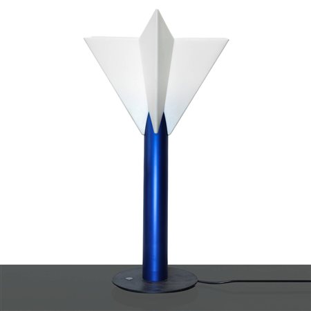 Salvatore Gregorietti (Palermo 1941)  - Lampada da tavolo mod. Astra, Salvatore Gregorietti per Status Milano, 1980s