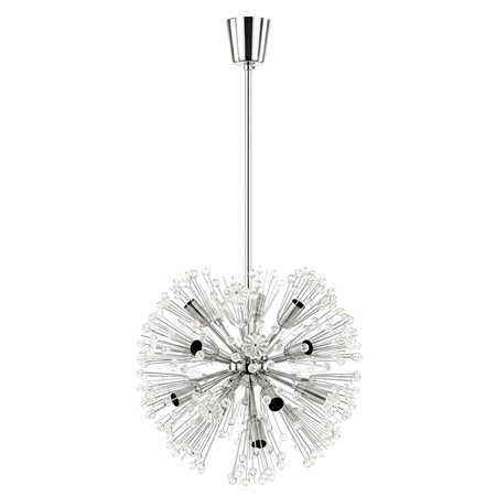 Emil Stejnar  per Rupert Nikoll - Lampadario "Dandelion" sputnik, 1950s/1960s