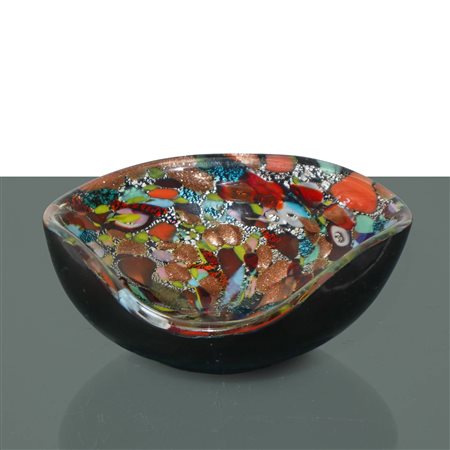 Svuotatasche in vetro di Murano colorato
