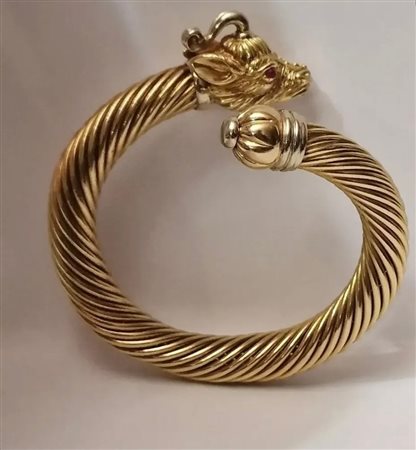 Importante bracciale in oro 18 carati