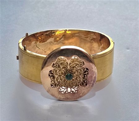 Bracciale Borbonico in oro basso titolo