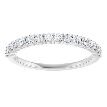 ANELLO RIVIERE IN ORO 14K CON DIAMANTI NATURALI PER 0.25 - 122877 14K NAT