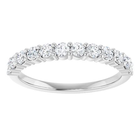 ANELLO RIVIERE IN ORO 14K CON DIAMANTI LAB GROWN PER 0,5 CT - 122877 14K NAT