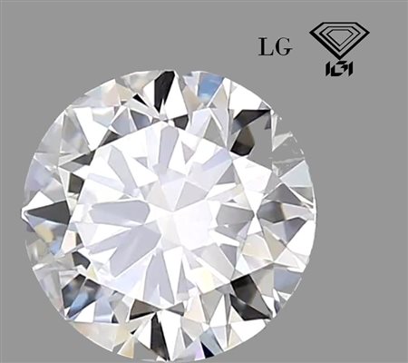 DIAMANTE 1.00 CT E VVS1 - LAB-GROWN - BRILLANTE - I.G.I.