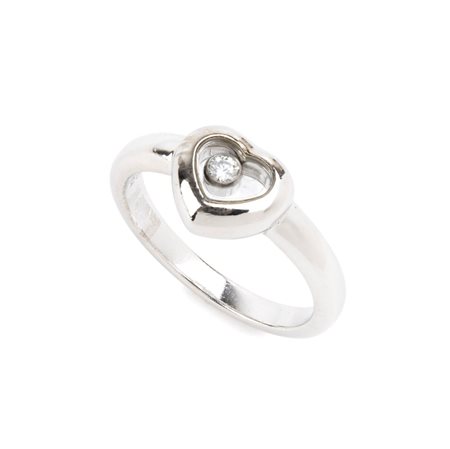 CHOPARD Collezione Happy Diamonds: anello a cuore in oro e diamante In oro...