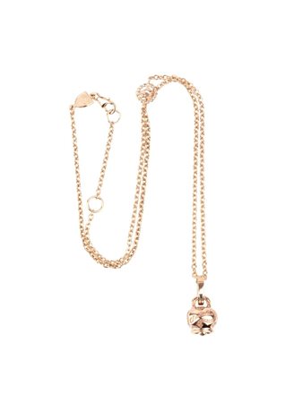 CHANTECLER Girocollo con pendente in oro In oro rosa 9k, con catena a maglia...