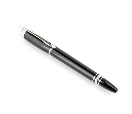 MONTBLANC StarWalker Ultrablack: penna roller corpo in pregiata resina nera,...