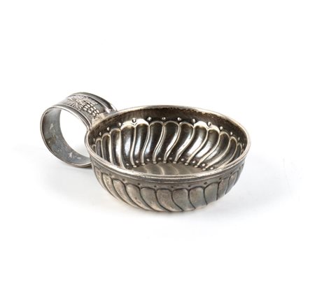 MARIO BUCCELLATI (1891 - 1965) Tastevin in argento Italia, XX secolo Altezza...