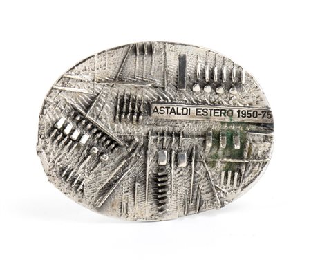 ARNALDO POMODORO (Morciano di Romagna, 23/06/1926 - Milano, 22/6/2025) Placca...