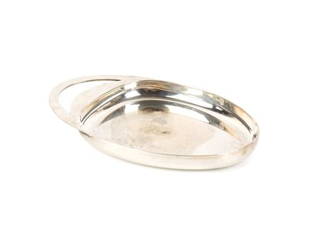 BULGARI Tastevin in argento Italia, XX secolo Altezza x larghezza: 10,5 x 7...