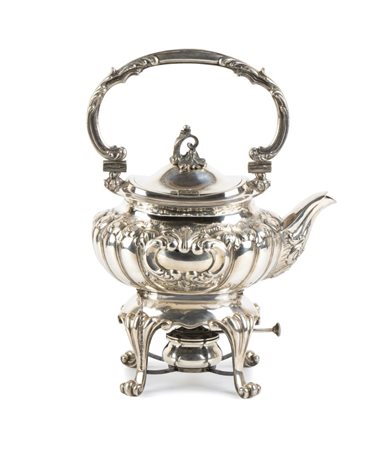 Samovar italiano in argento Italia, XX secolo Altezza x larghezza x...