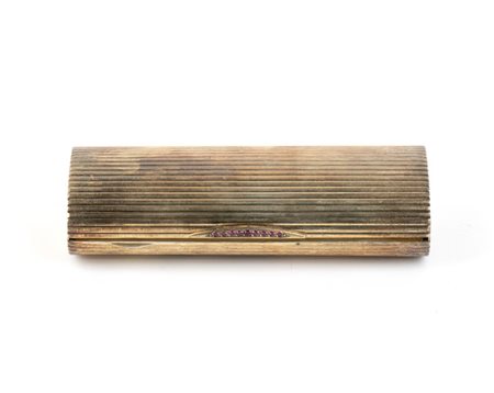 Necessaire da sera Art Déco in argento vermeil prima metà del XX secolo...