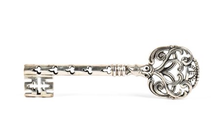 Chiave da collezione in argento Firenze, dopo 1968 Altezza x larghezza x...