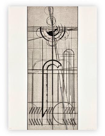WALTER VALENTINI (1928-2022) - Progetto per la città ideale, 1991