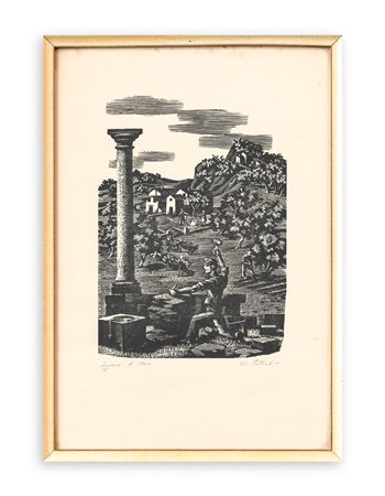 ALDO PATOCCHI (1907-1986) - Senza Titolo, 1960
