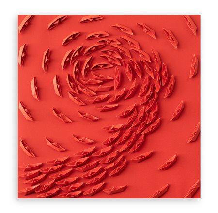 RICCARDO GUSMAROLI (1963) - Vortice Rosso