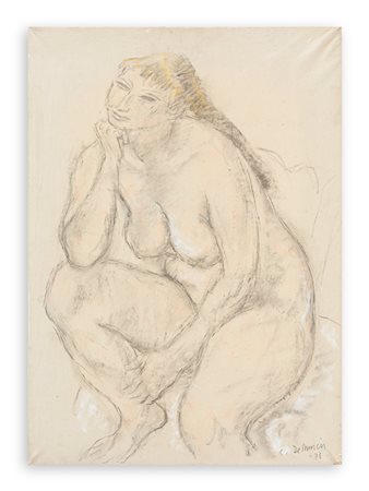 CRISTOFORO DE AMICIS (1902-1987) - Senza Titolo (Figura), 1978