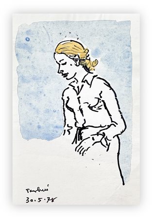 ORFEO TAMBURI (1910-1994) - Senza Titolo, 1972