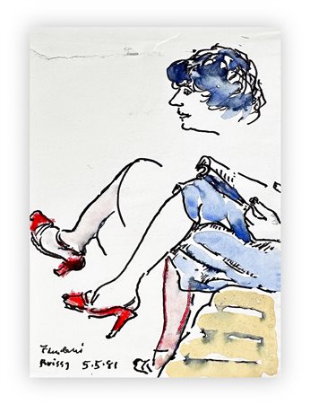 ORFEO TAMBURI (1910-1994) - Senza Titolo, 1981