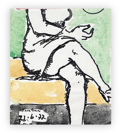 ORFEO TAMBURI (1910-1994) - Senza Titolo, 1977