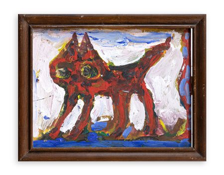 SILVIO LOFFREDO (1920-2013) - Senza Titolo (Gatto)