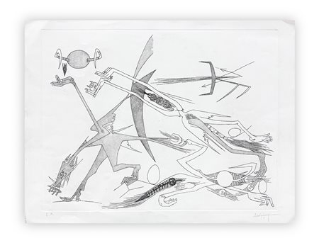 WIFREDO LAM (1902-1982) - Senza Titolo