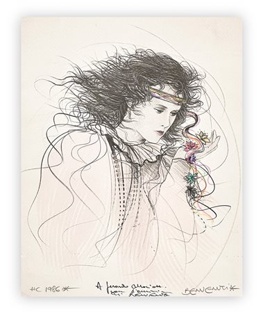 RICCARDO BENVENUTI (1939) - Senza Titolo, 1986