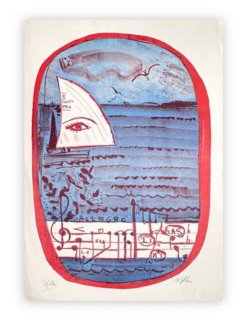 ALFREDO FABBRI (1926-2010) - Senza Titolo, 1985
