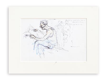 WALTER PIACESI (1929-2022) - Lettore, 2004