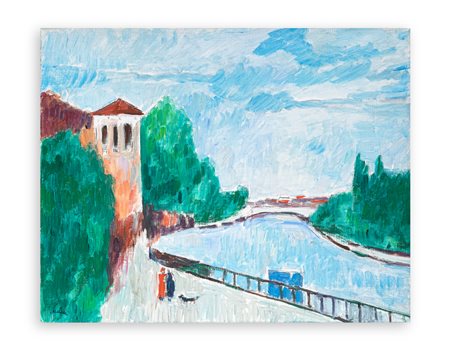 ENRICO PAULUCCI (1901-1999) - Castello del Valentino, 1984